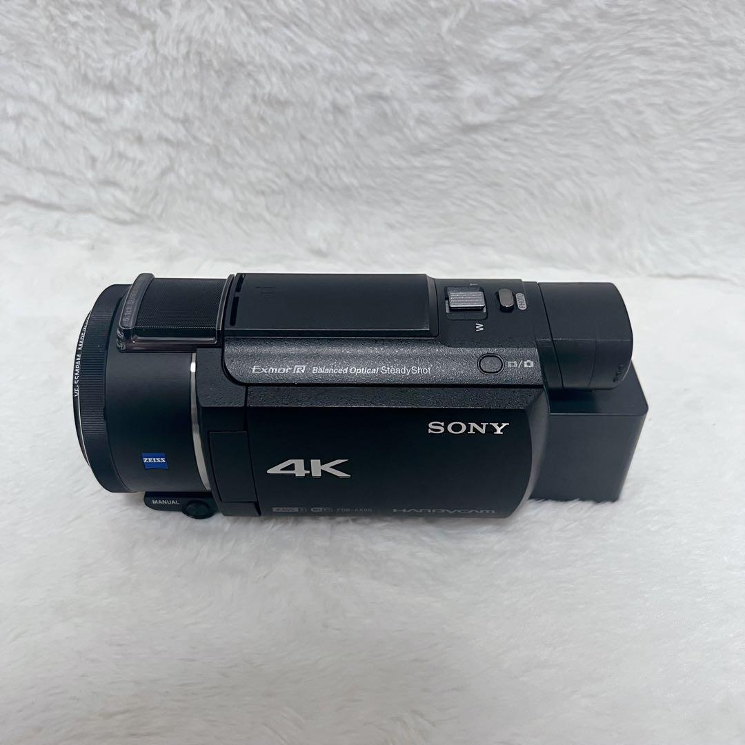 【極美品】SONY 4K ビデオカメラ FDR-AX60