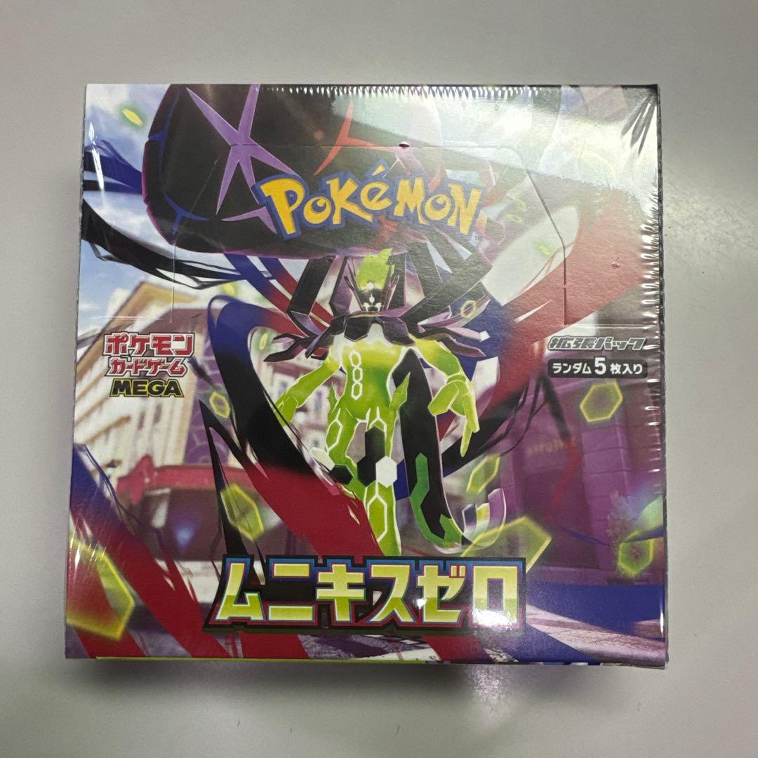 ポケモンカードゲーム ムニキスゼロ 新品未開封BOX シュリンク付き