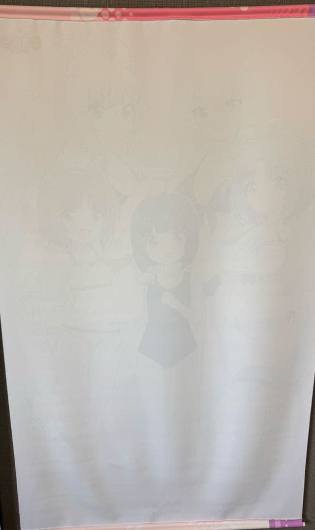 ネコぱら バニラ ショコラ 特大タペストリー B1タペストリー 中古品・美品