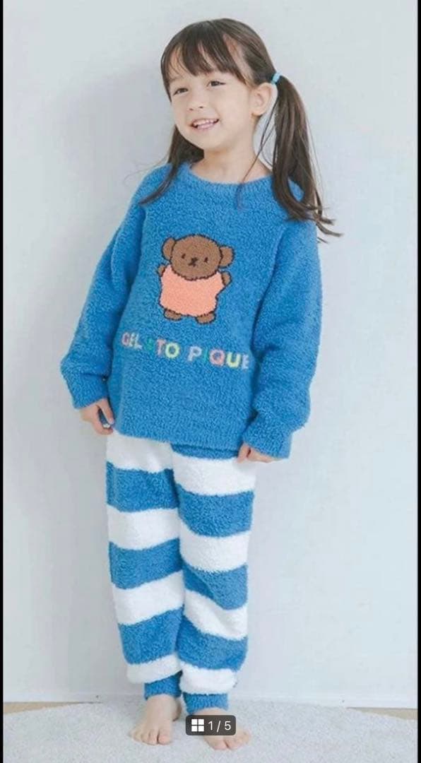 新品タグ付き】GELATO PIQUE ミッフィー ボリス パジャマ Sサイズ