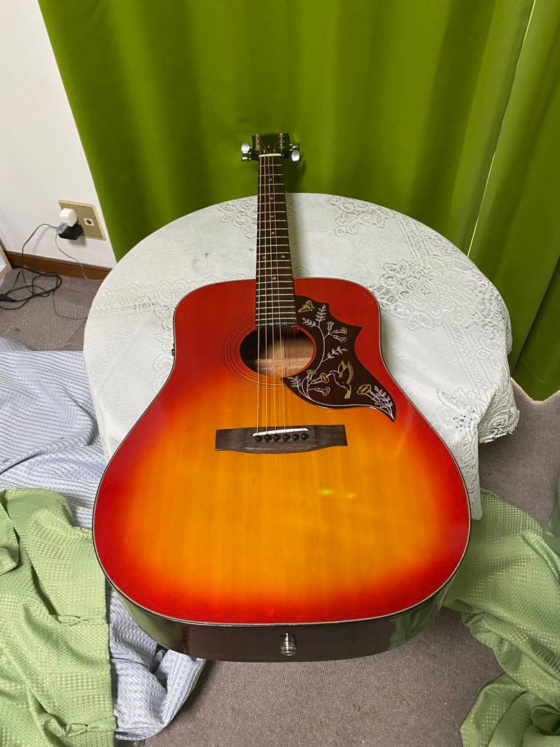 美品 カントリーしようぜ！ ハミングバード HOTTA エレアコ 音出し良好