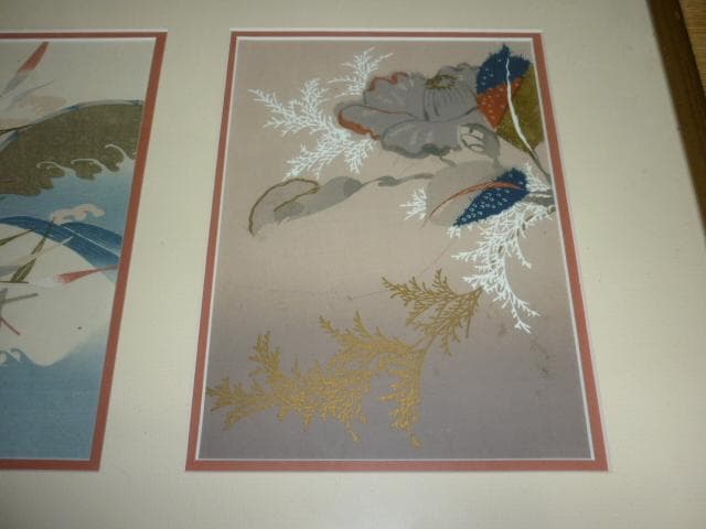 昭和初期◇人間国宝 上野為二 手描き友禅職人 上野研究会 京都芸