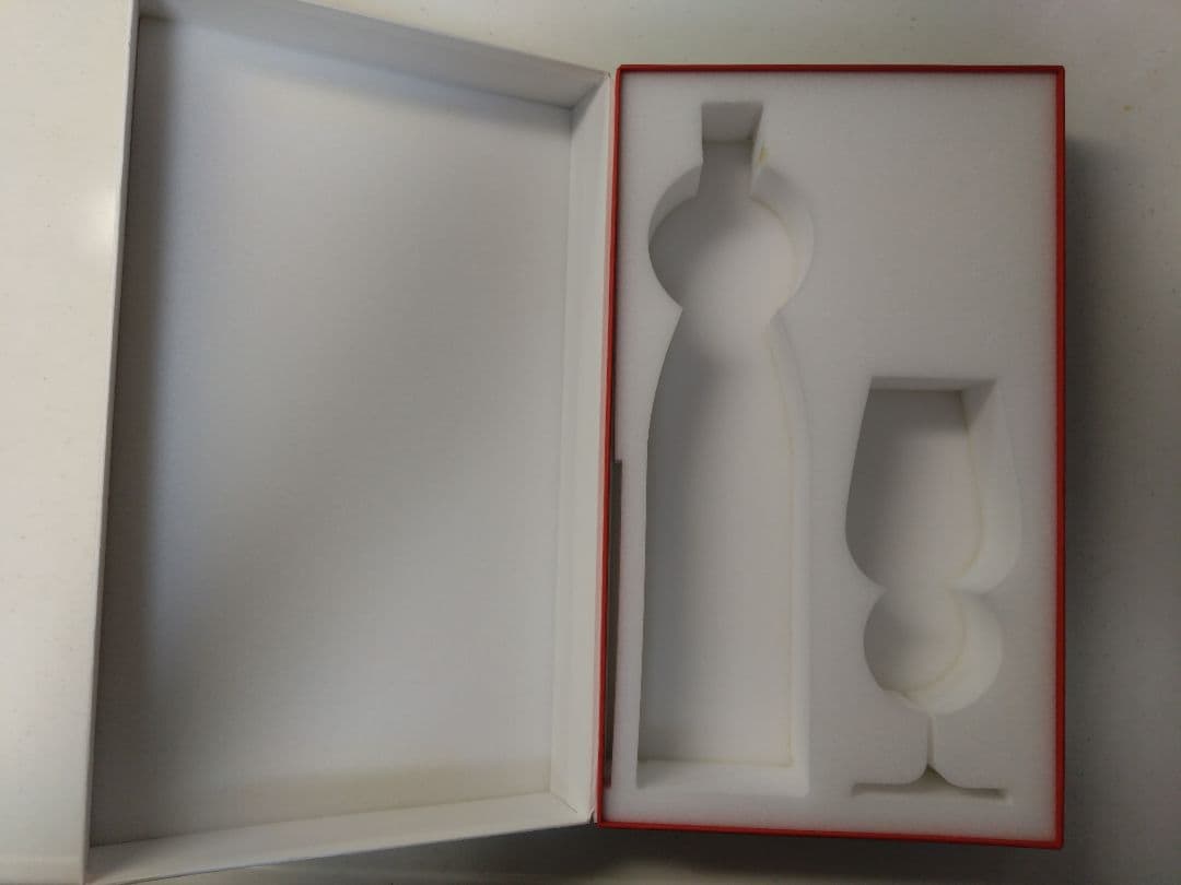 新政 亜麻猫 AMANEKO 10th anniversary グラス 空瓶 日本酒