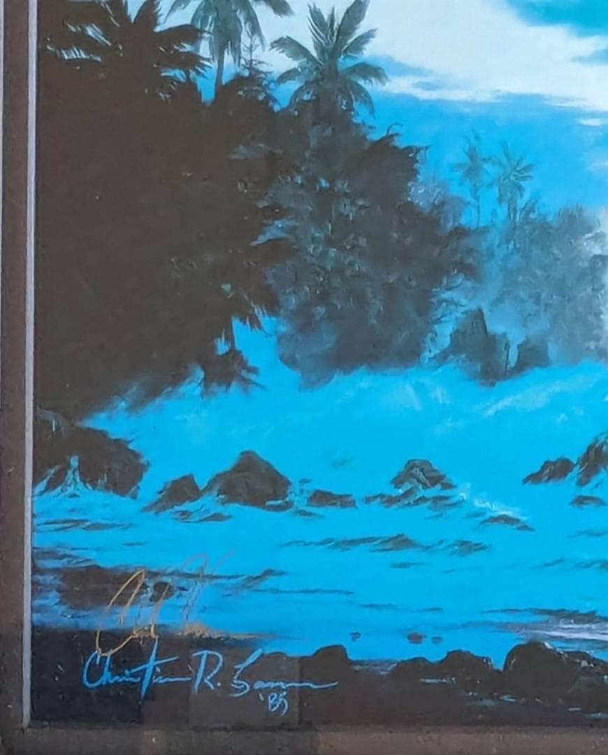 ま*ん様 クリスチャン・リース・ラッセン版画 アフター・ザ・ストーム