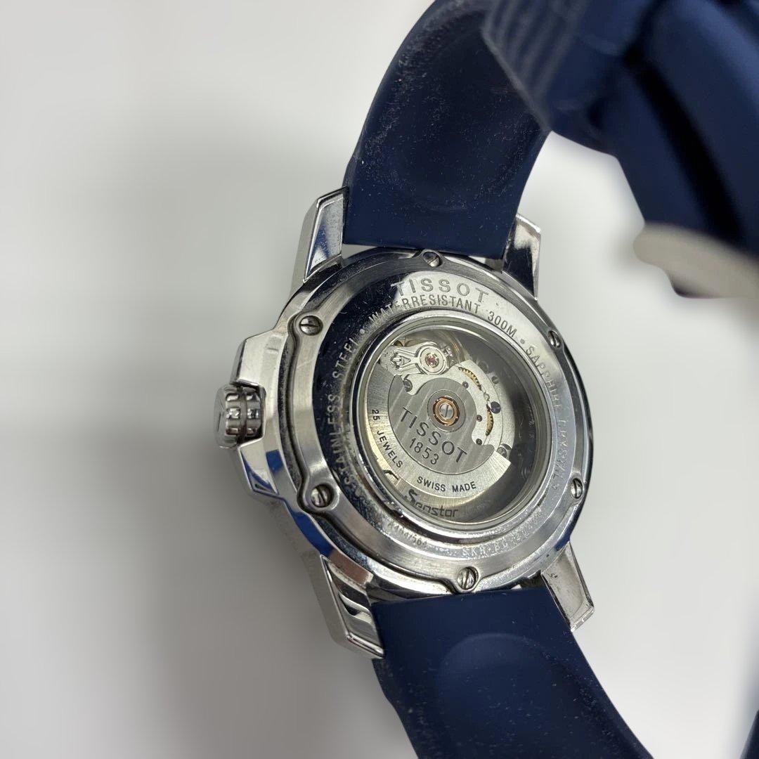 【期間限定お値下げ】TISSOT 腕時計　自動巻き ネイビー