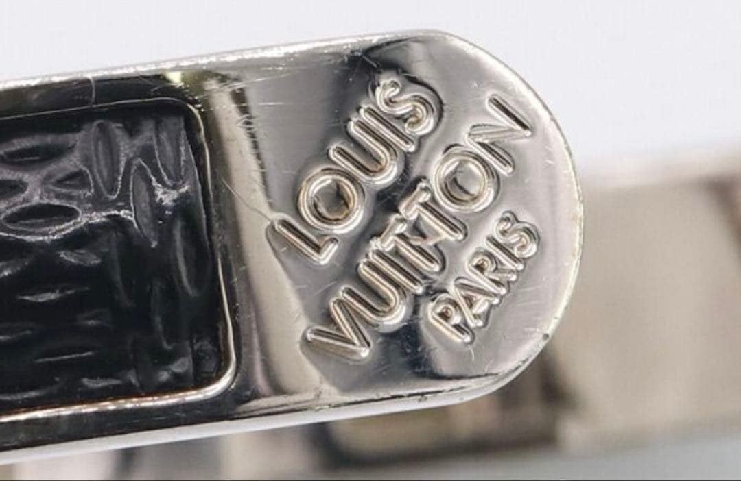 ルイヴィトンバングルダミエグラフィットブレスレット腕輪 LOUISVUITTON