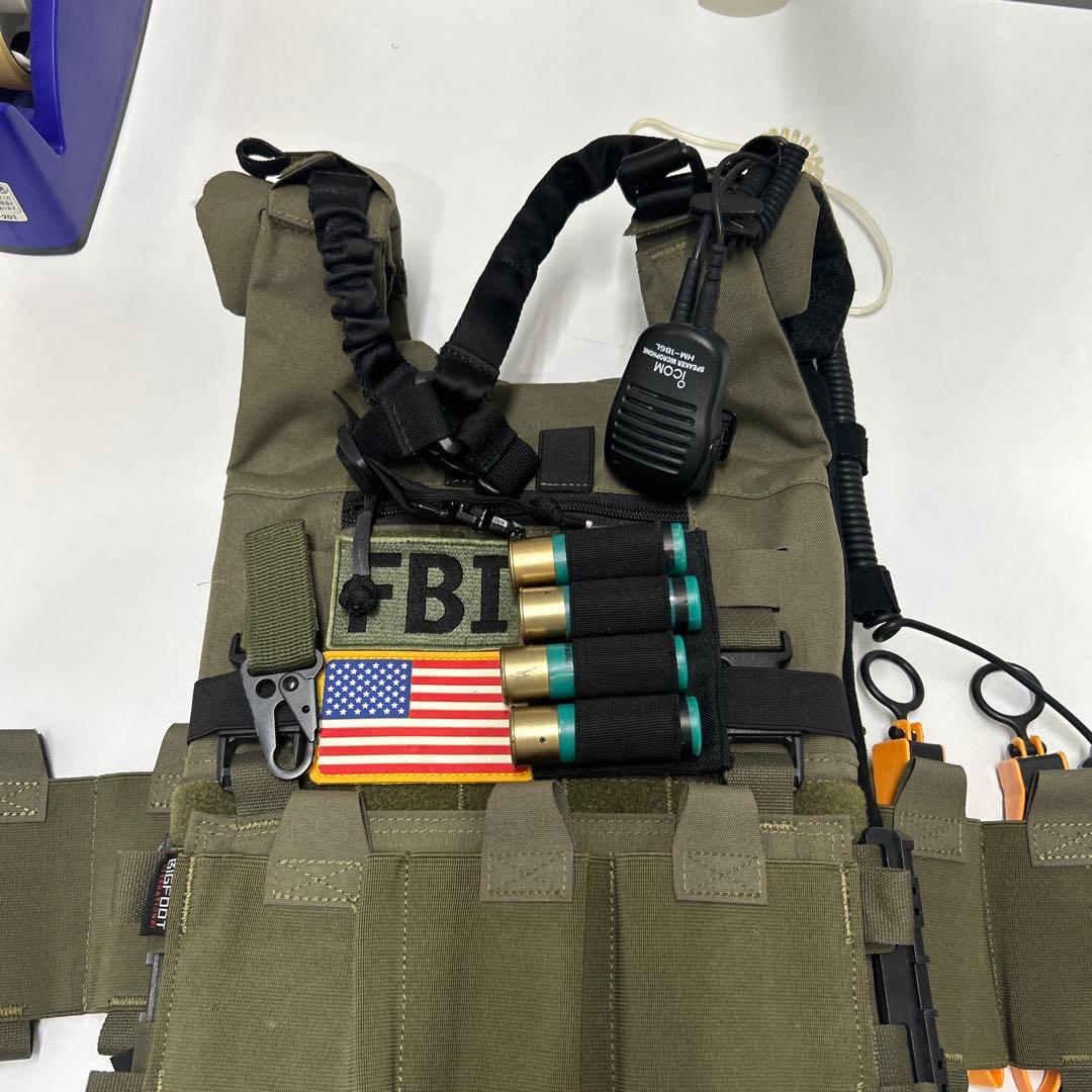 プレートキャリア ビックフット クイックリリース FBI装備