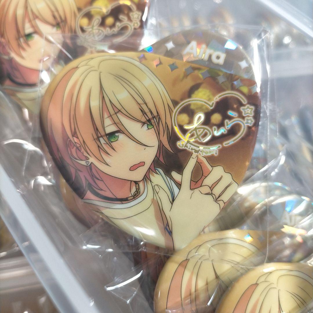 あんスタ 白鳥藍良 ハート缶 缶バッジ 中国 109個 2025年最新】白鳥藍