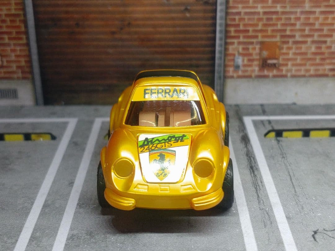 当時物　チョロQ A-64 フェラーリDINO246GT ディーノ カスタム