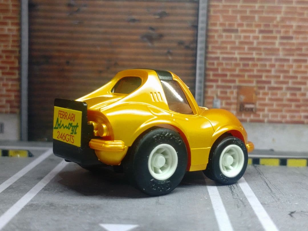 当時物　チョロQ A-64 フェラーリDINO246GT ディーノ カスタム