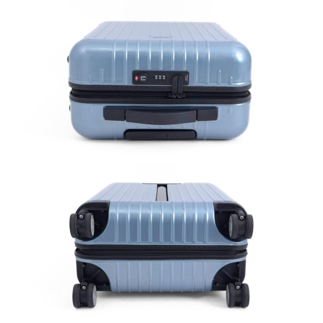 美品 リモワ サルサエアー 33L 機内持ち込み 4輪 TSAロック ブルー