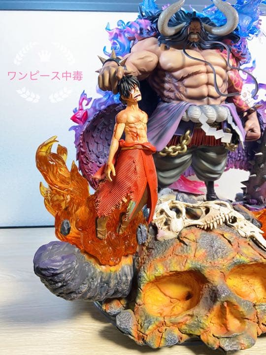 pop  カイドウ ジオラマ ワンピース　フィギュア　ワノ国編　鬼ヶ島　ギア5