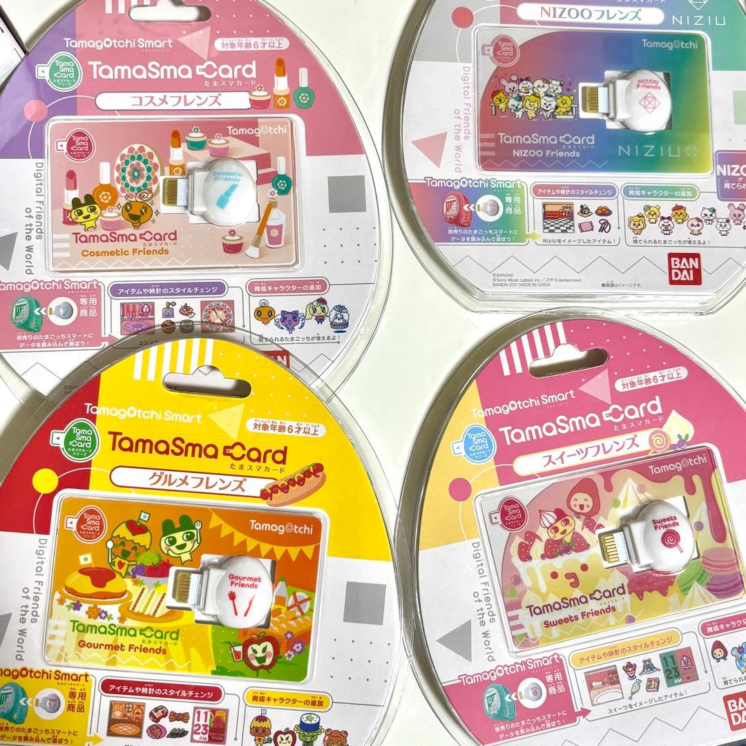 Tamagotchi Smart & TamaSma Card 4種セット
