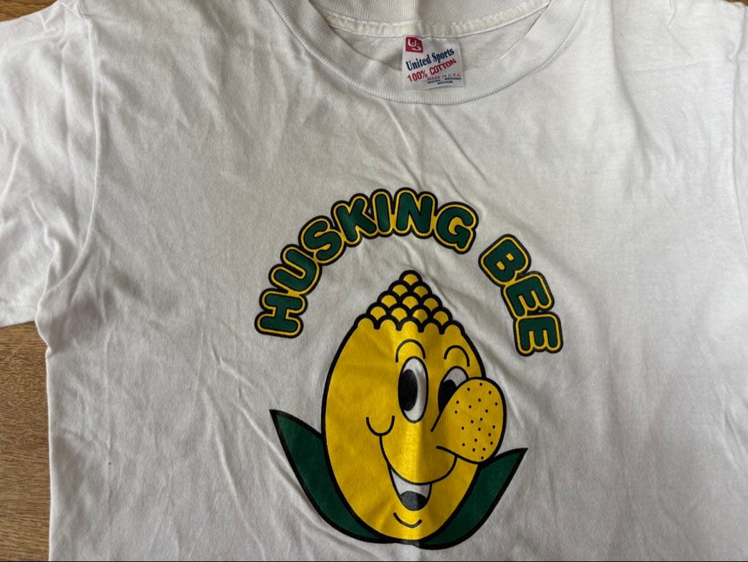 HUSKING BEE ハスキングビー バンド90's ヴィンテージ Tシャツ - メルカリ