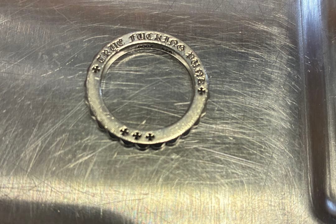 クロムハーツ　CHROME HEARTS TFC スタッズリング