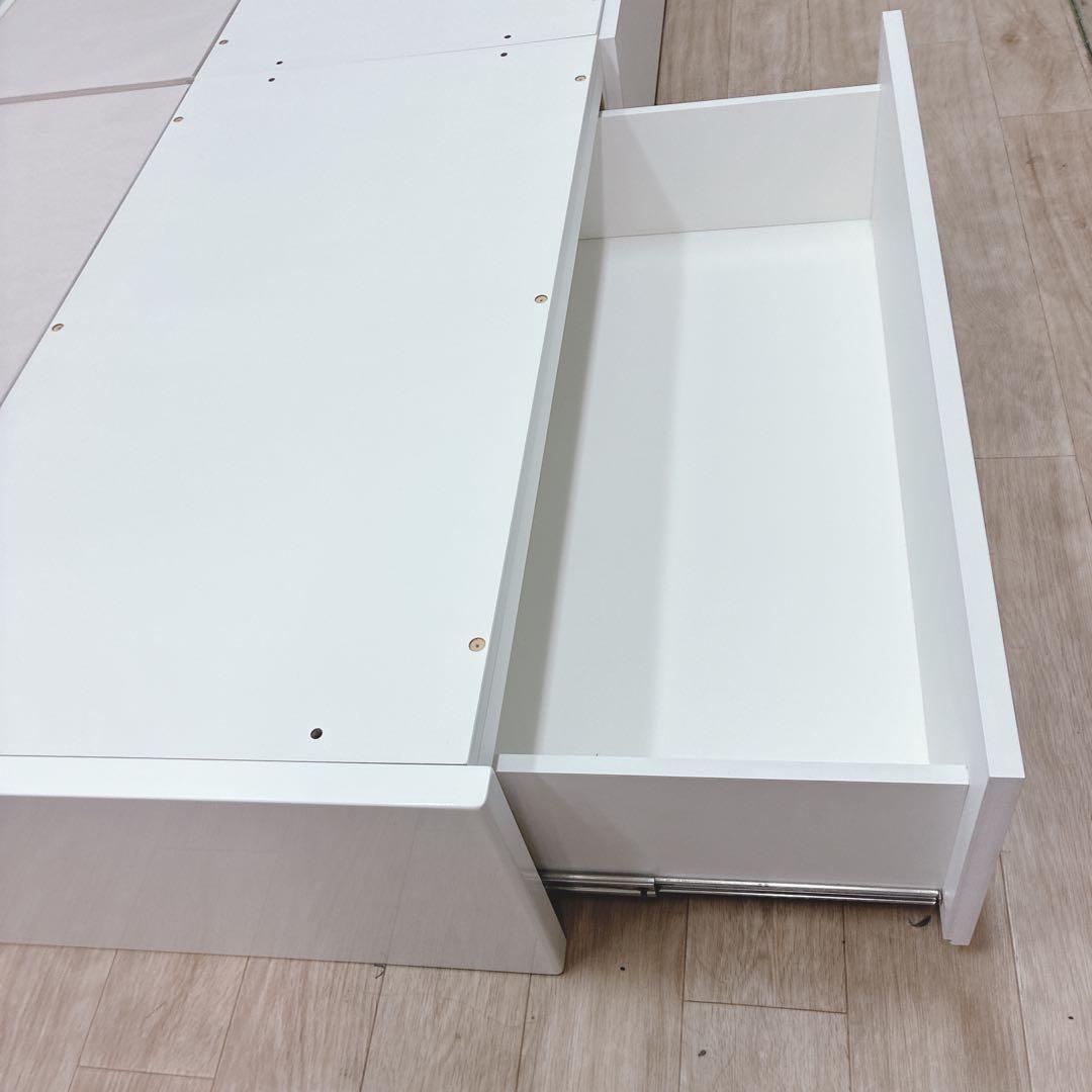 ◇大阪府 神戸市 配達料無料！NITORI◇ベッドフレーム◇シングル◇収納付き◇