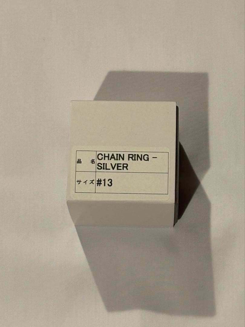 アクセサリー Pointless Journey CHAIN RING - SILVER