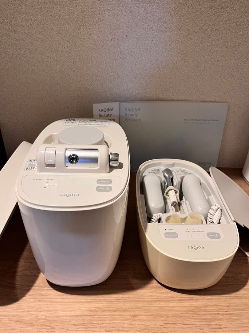 saqina 美顔器 スチーム機能付き