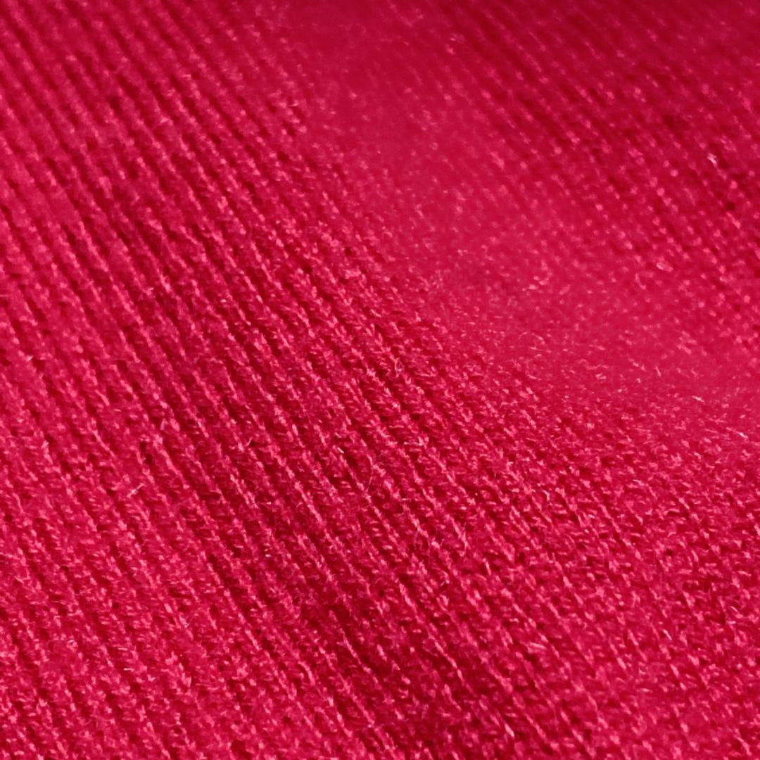 DE0002【パーリーゲイツ】ニット セーター【1】カシミヤ100％ ラグラン