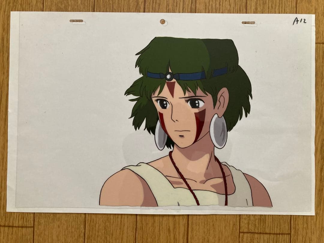 ゆ*ん様 もののけ姫 セル画 サン 宮崎駿 ジブリ - メルカリ