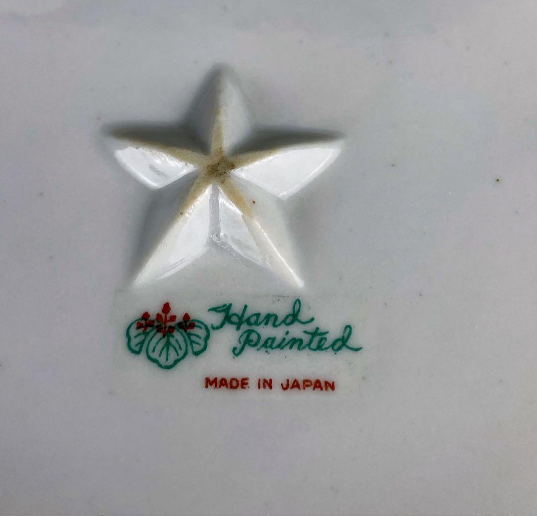 オールドニッポン カモメ 風景図 ティーポット アールヌーボー 金盛り