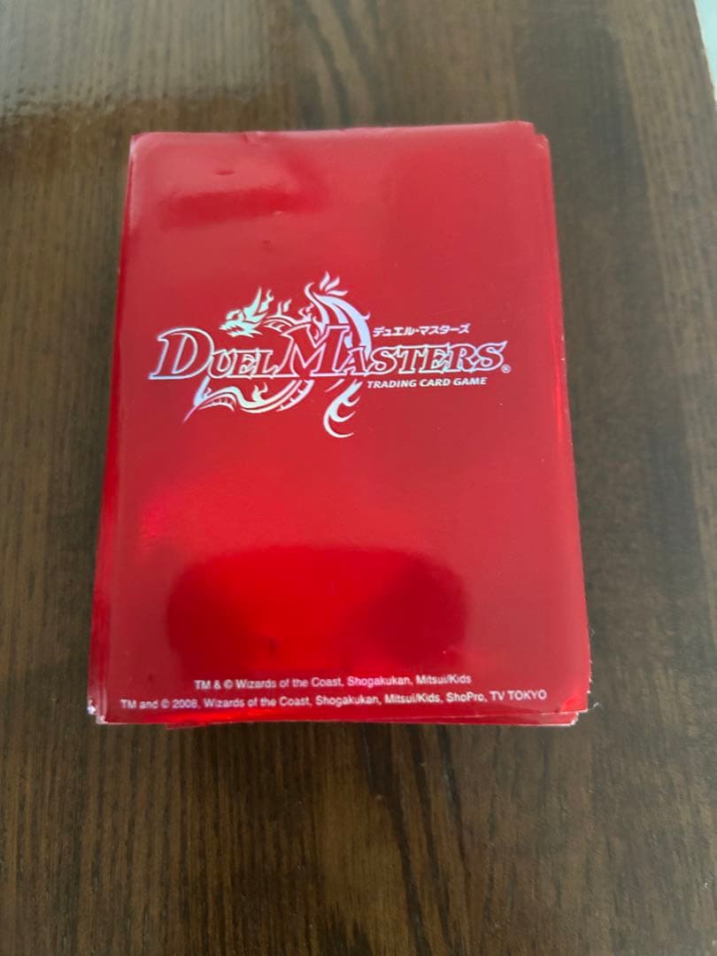 デュエマ 旧公式スリーブ38枚 レッド - メルカリ