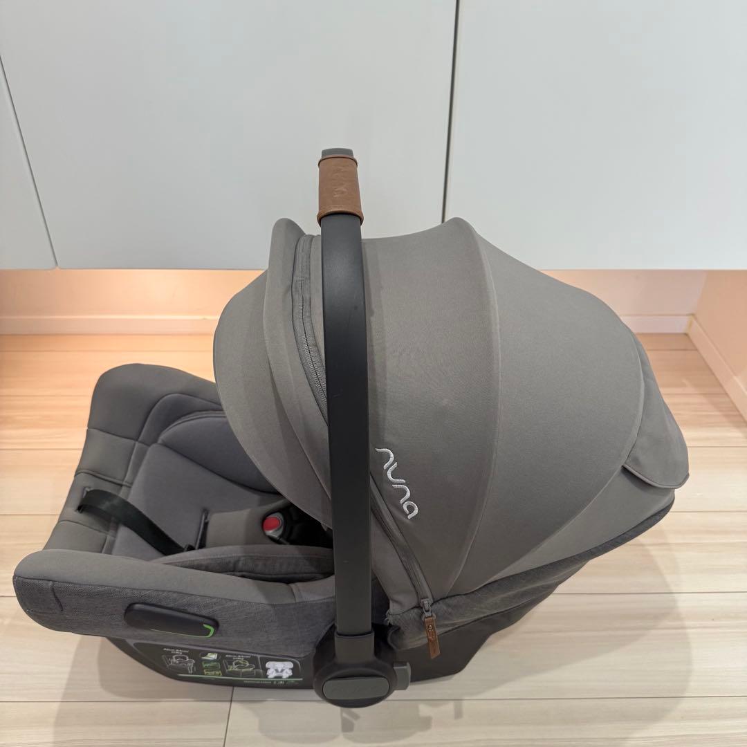 nuna PIPA next N チャイルドシート グラナイト　付属品セット売り