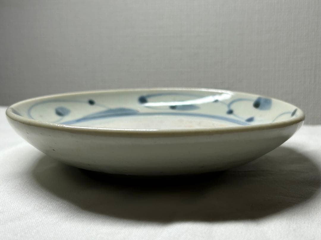 古伊万里染付 くらわんか皿 江戸時代中期頃 無傷