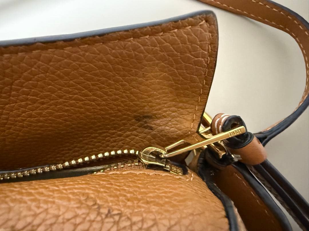 LOEWE ロエベ　パズルバッグ　ミニ　タン