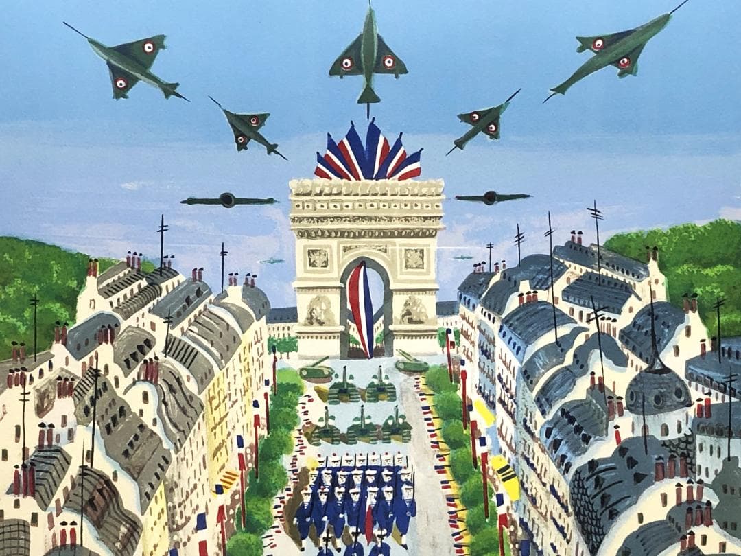 ラ・ジロディエール 】 リトグラフ 186/195 真作