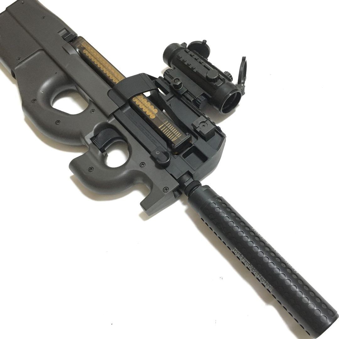 サバゲーセット!!】 東京マルイ 電動ガン P90 サバゲーセット