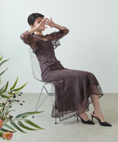 極美品 kana カナ 3way レースボレロセット ドレス М オケージョン