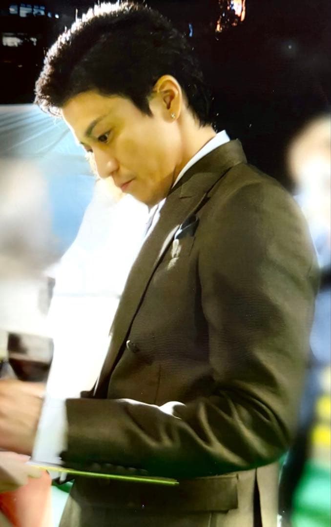 ⁠*び様 小栗旬　直筆サイン入り　映画チラシ