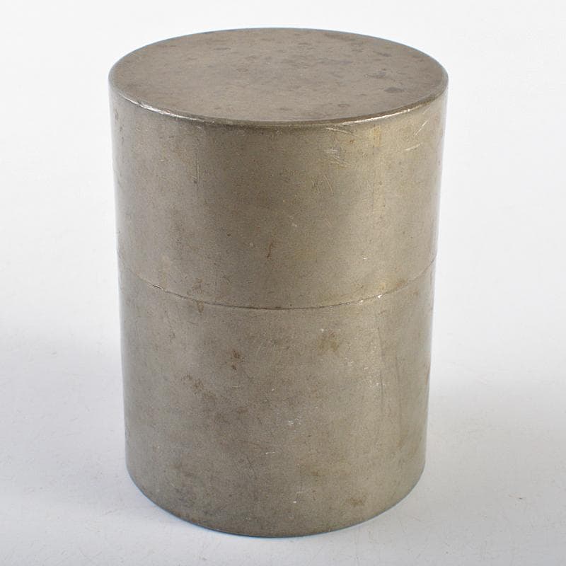 煎茶道具　古錫　乾茂號造　茶壷　茶心壷　約288g　F　R5936