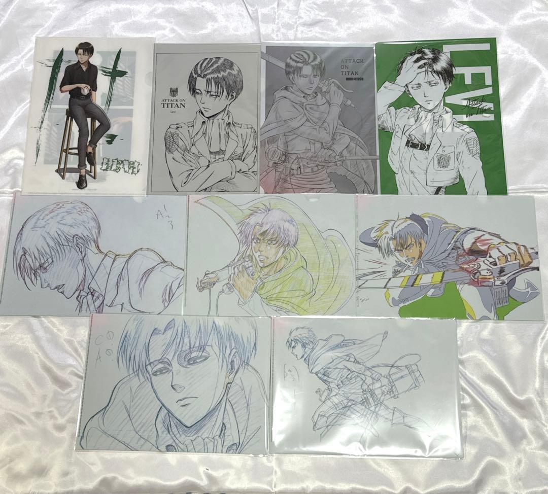 進撃の巨人 リヴァイ クリアファイル WITSTUDIO リヴァイ兵長