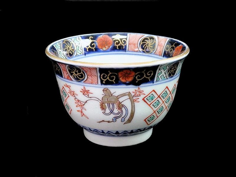 古伊万里 金襴手 烏帽子に紅葉の図 向付 4客 E203AS-BWg - メルカリ