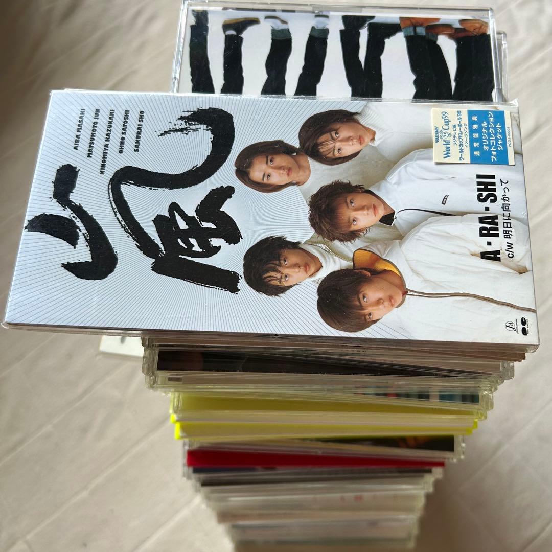 嵐　ファンクラブ限定　10周年サイン色紙　CD DVD他　まとめ売り