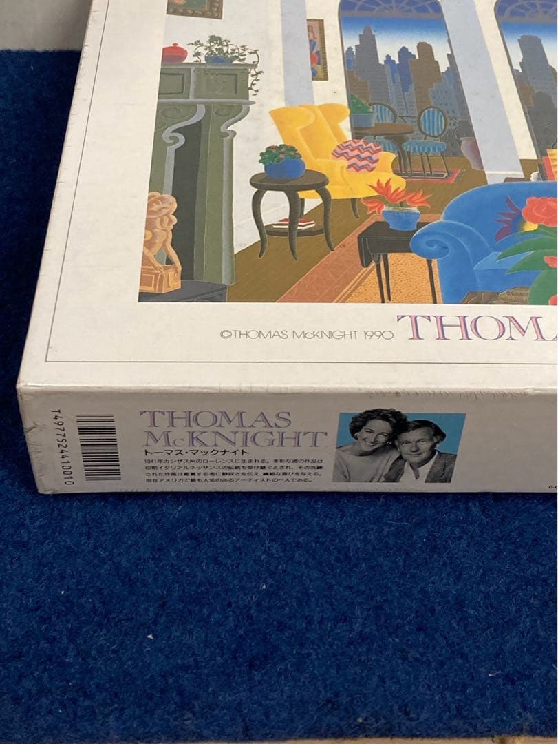 新品未開封】トーマスマックナイト ブルーカウチ ジグソーパズル レトロ