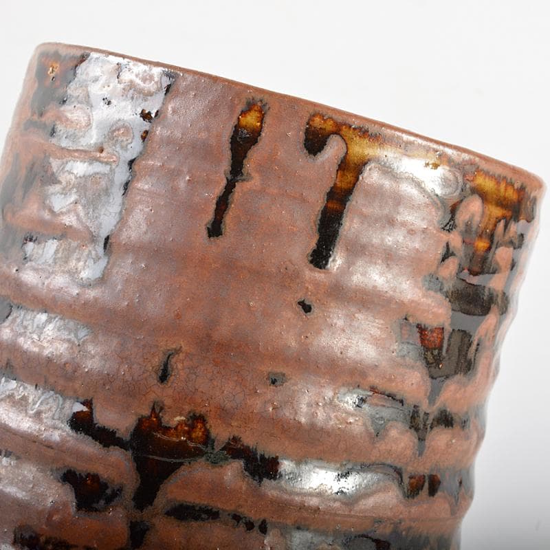 茶道具 江戸中期 瀬戸一重口水指 識箱 箱書きあり M R5723