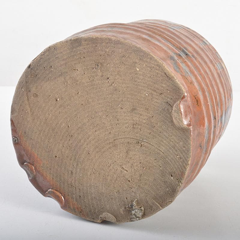 茶道具 江戸中期 瀬戸一重口水指 識箱 箱書きあり M R5723