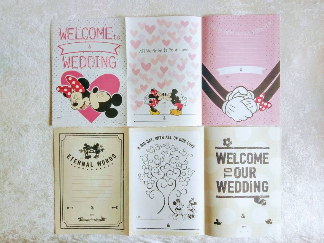 希少】ミッキー&ミニーのディズニー婚姻届&ウエディンググッズ11点