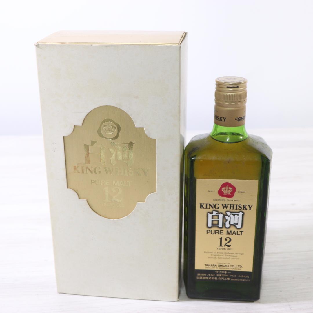 ◆未開栓 キングウイスキー白河ピュアモルト12年 720ml ◇未開栓 キングウイスキー白河ピュアモルト12年 720ml Yahoo