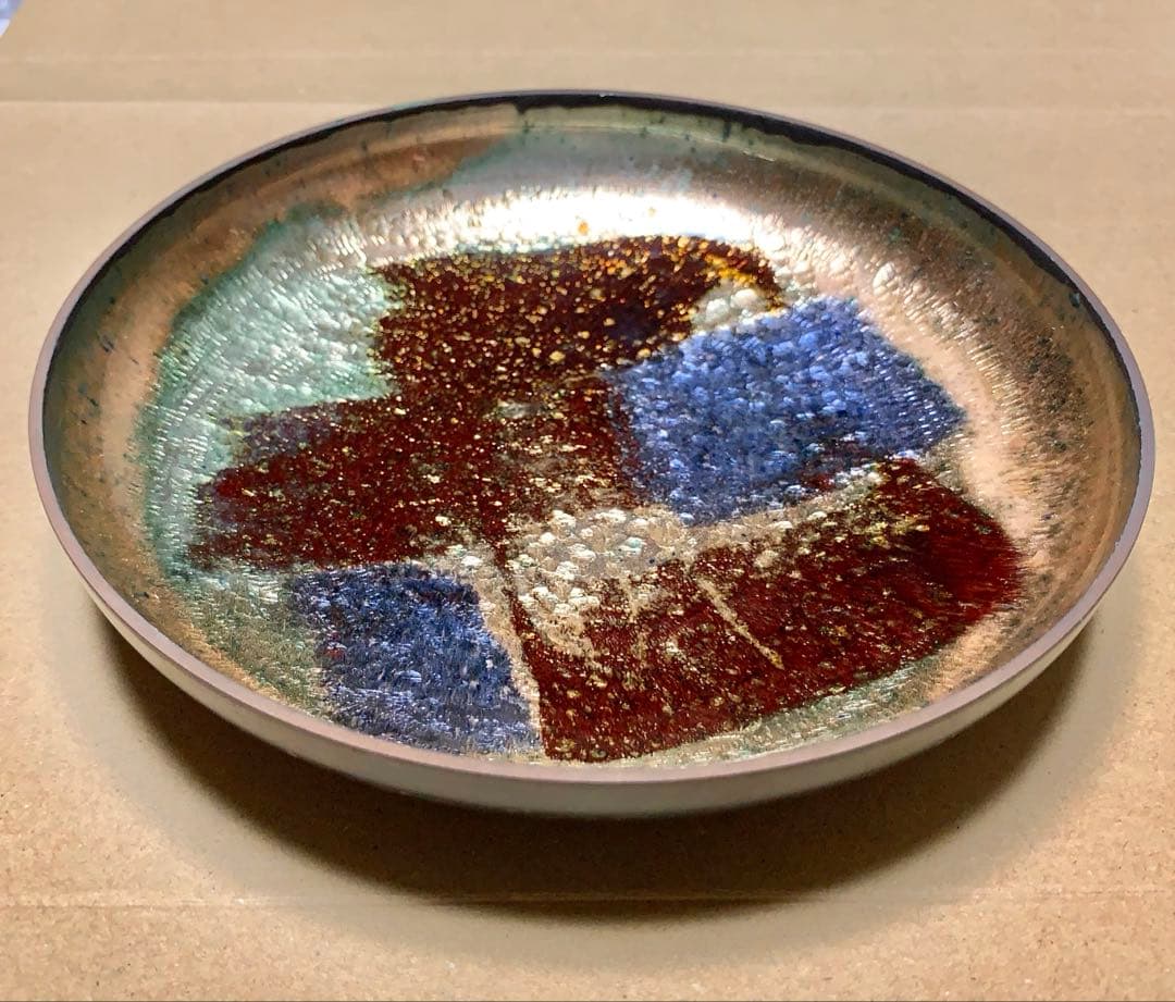 Bjørn Engø ブロンズエナメル 作品