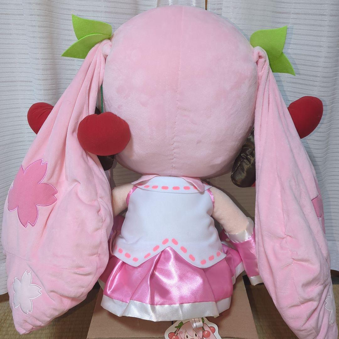 【おまけ付き】初音ミクシリーズ 桜ミク どでかジャンボふわふわぬいぐるみ