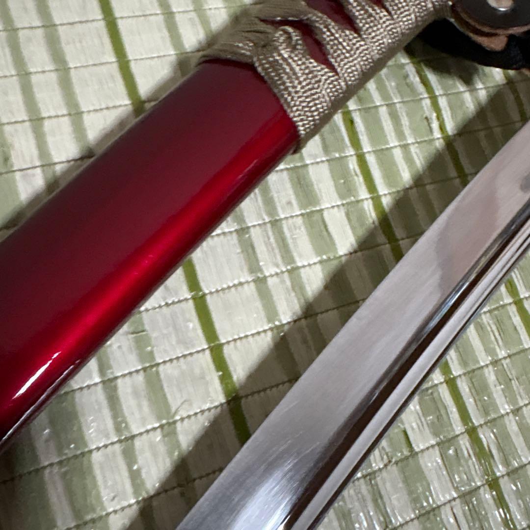 模造刀　刀　剣　ソード　工芸品　武具　武器　侍　赤　太刀