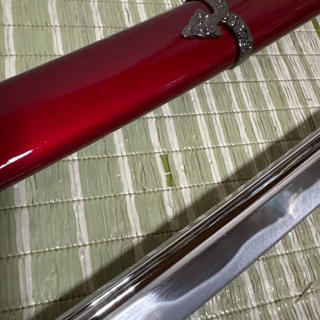模造刀　刀　剣　ソード　工芸品　武具　武器　侍　赤　太刀