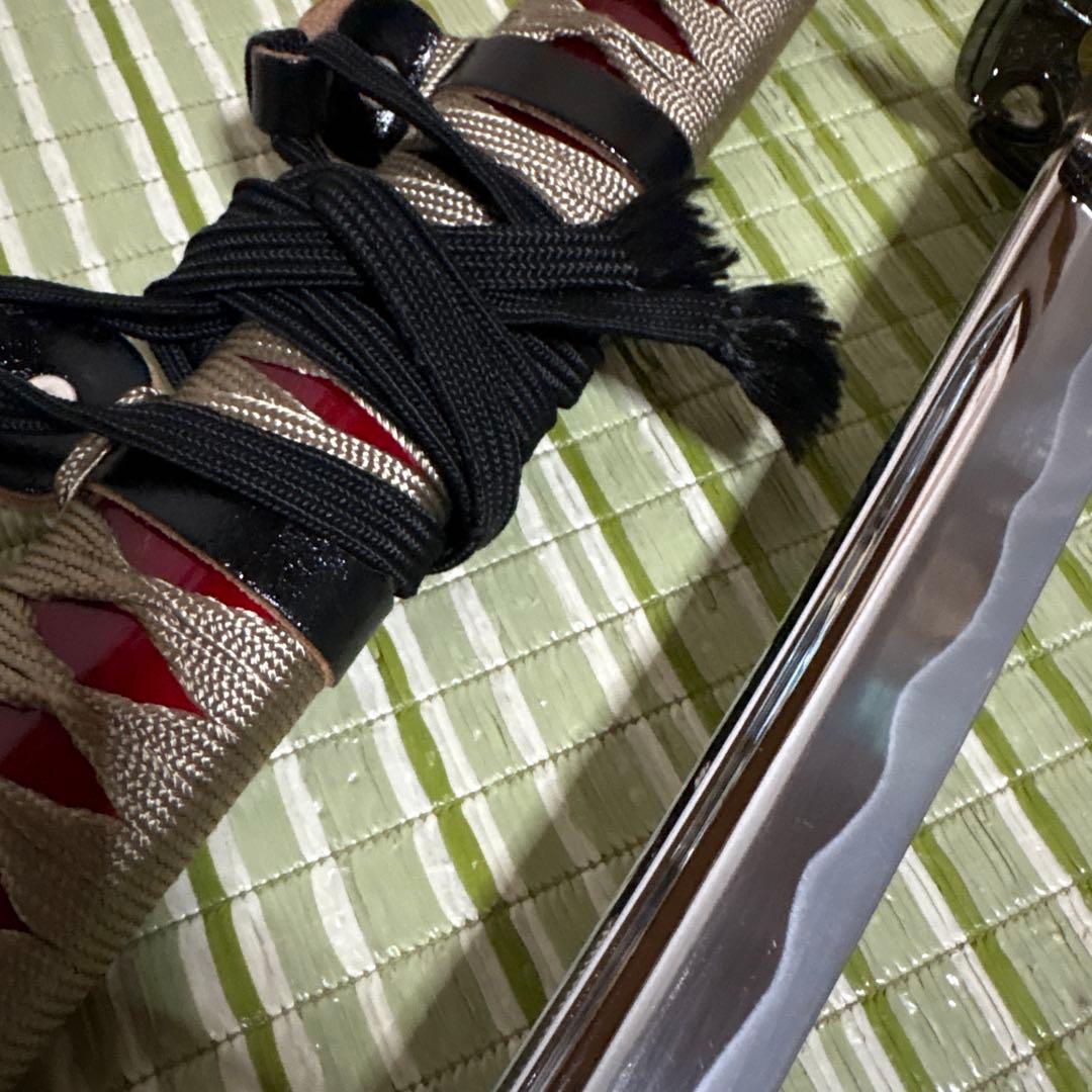 模造刀　刀　剣　ソード　工芸品　武具　武器　侍　赤　太刀