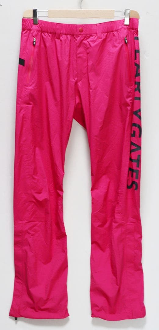 《パーリーゲイツ》新品 ナイロン 高機能防水性レインパンツ 2(W76~82)