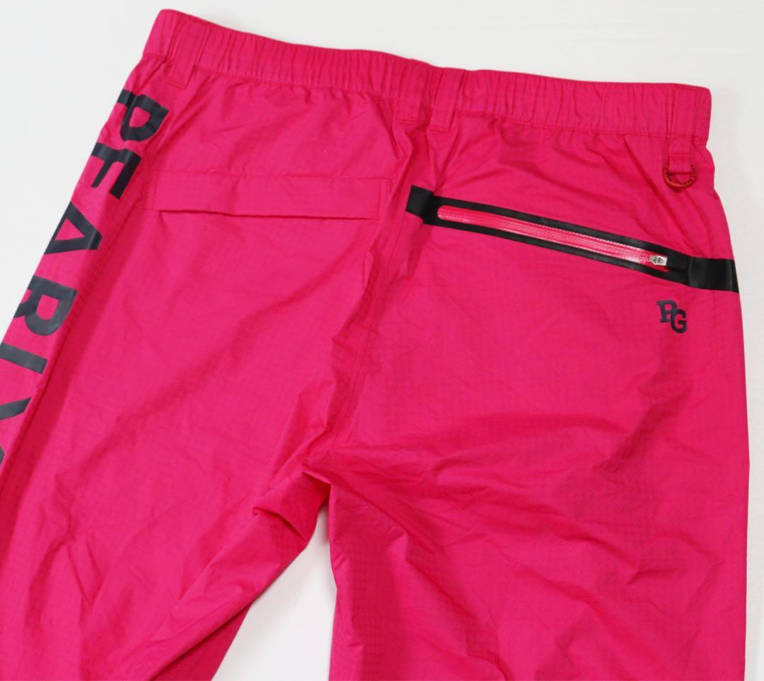 《パーリーゲイツ》新品 ナイロン 高機能防水性レインパンツ 2(W76~82)