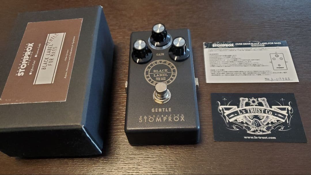 STOMPROX BLACK LABEL FOR BASS GENTLE